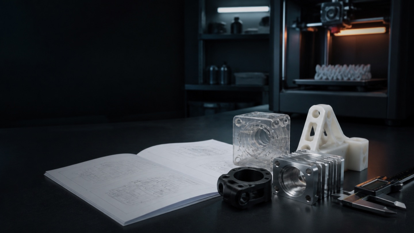 Functional prototype parts ready for evaluation
